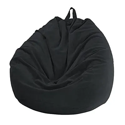 Bean Bag Corduroy Without Filling Gaming Bean Bags Chair Adult Living Room Large • £21.16