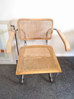 A Pair Of  Marcel Breuer Style Cesca Chairs • £190