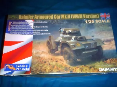 Gecko Modles 1/35 Scale Wwii British Army Daimler Armoured Car Mk.ii Ver • £19.99