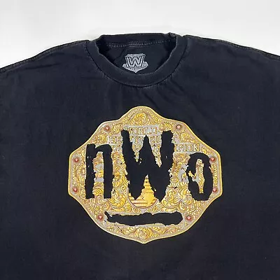 WWE NWO T-shirt Men's 3X Short Sleeve Black New World Order Wrestling Retro • $16.11
