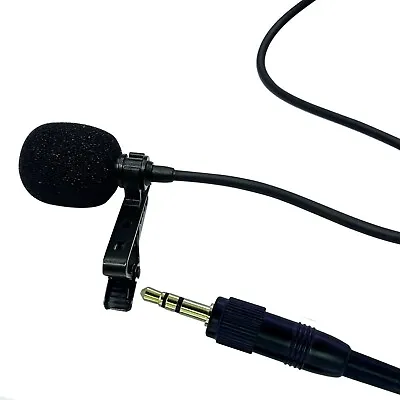 £22.99 • Buy Lavalier Microphone Sony UTX WRT ZTX 3.5mm Jack Wireless Body Pack Transmitters