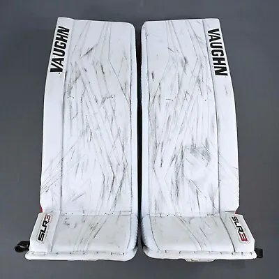 Vaughn SLR3 Used Hockey Goalie Leg Pads Pro Stock New Jersey Devils NHL Gillies • $795
