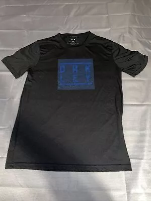 Oakley Logo Graphic T Shirt Men's Size Medium Black Short Sleeve • $12.99