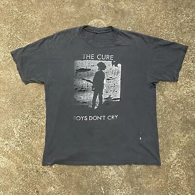 Vintage Thrashed 90s The Cure Boys Don’t Cry Three Imaginary Boys Band Shirt • $179.99