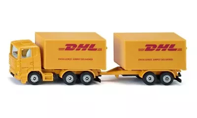 £8.50 • Buy Scania Dhl Truck & Trailer - 1:87 Scale Siku Super Series