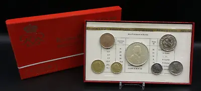 1975 Rainier III Prince De Monaco Coin Set 10c - 50 Francs - Z1505 • $99