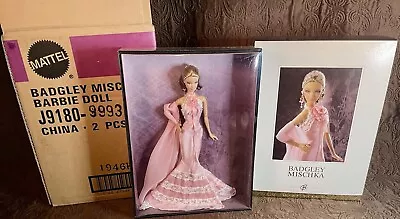 Badgley Mischka Barbie Collector Doll Gold Label 2006 Mattel J9180 W/Shipper New • $79.99