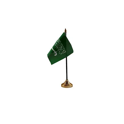 £3.49 • Buy Saudi Arabia Table Desk Flag - 10 X 15 Cm National Country Hand Asia