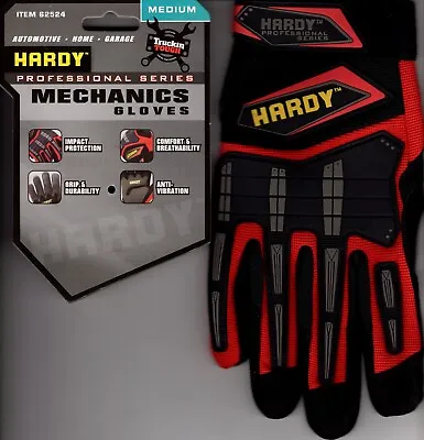 Hardy Mens Profssional Series Mechanics Work Gloves (medium Only) • $8