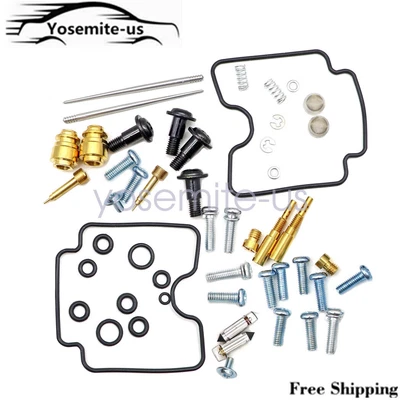 $17.29 • Buy 2 * For Yamaha V-Star 1100 XVS1100 99-09 Carburetor Repair Kit Air Screw US