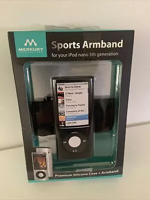 Merkury Premium Silicone Case Sports Armband For IPod Nano 5th Generation • $9.99