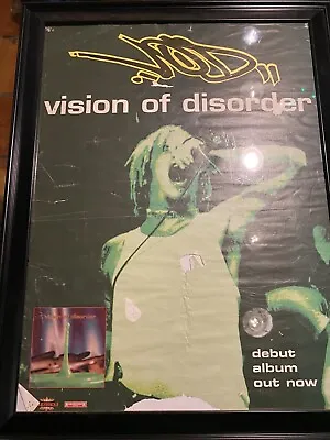 Vision Of Disorder Debut Album Poster • $125