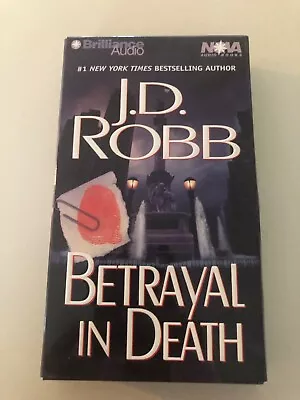 Betrayal In Death By Nora Roberts As J.D. Robb Abridged Audiobook Cassette 6 Hrs • $9.99