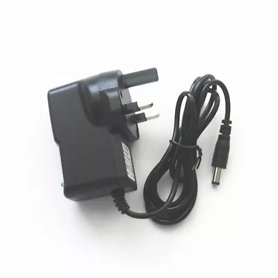 UK 3 Pin Plug 10V 1000mA 1A Adaptor Power Supply Adapter Cord 5.5mm X 2.5mm • £3.80