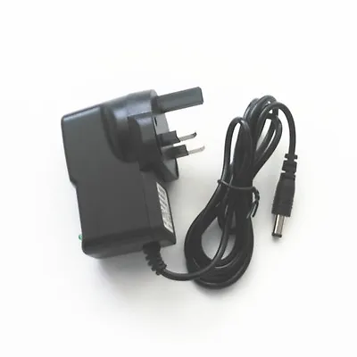 UK Plug 12V 700mA 0.7A Adaptor Power Supply Adapter Cord 5.5mm X 2.5mm • £3.80