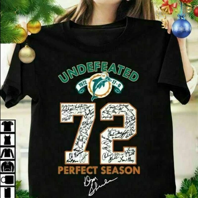 $11.95 • Buy Miami Dolphins T-shirt NFL Football Team Funny Black Gift For Fans Vintage HOT