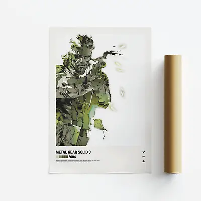 Metal Gear Solid 3: Snake Eater (2004) Video Game Art Poster / Print • £26.99