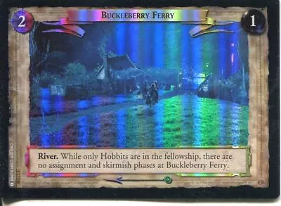 Lord Of The Rings CCG FotR Foil Card 1.U330 Buckleberry Ferry • £3.79