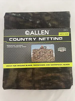 Allen Camo Netting Hunting Blind Conceal MOSSY OAK Break-Up Country 12'x56  • $15