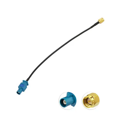 Fakra Z Male Antenna Adapter To SMA Fits Audi Seat Skoda VW GPS DAB • $4.88