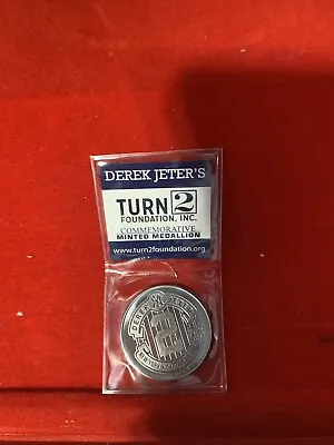 $28.99 • Buy DEREK JETER Day 9/7/14 Commemorative Coin Turn 2 Foundation NY Yankees SGA 2014