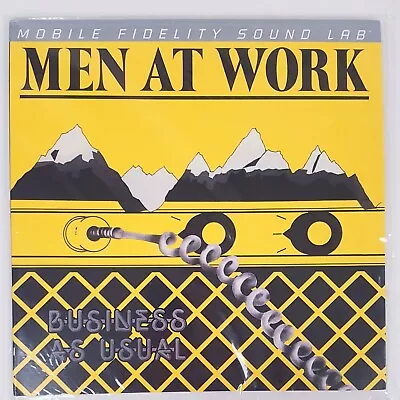 Men At Work ‎– Business As Usual – Original Master Recording (MoFi) 180g - OOP • $39.99