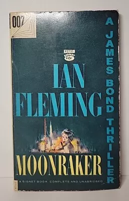 Ian Fleming James Bond  Moonraker  25th Printing Signet Paperback • $6.99