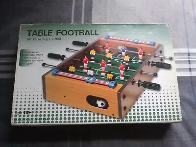 Table Top Football Game 16  - 6 Players On Each Side • £3