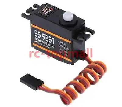 1Pc EMAX ES9257 Digital Bearing Micro Tail Servo For RC Align Trex 450 Helicop • £16.79
