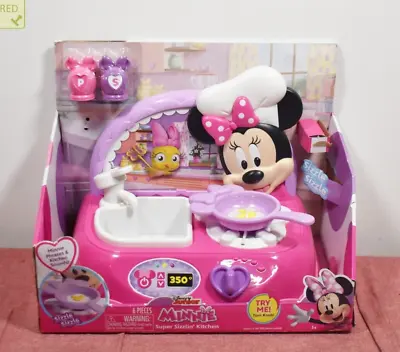 Disney Junior Minnie Mouse Super Sizzlin Kitchen (Missing Spatula) • $21.99