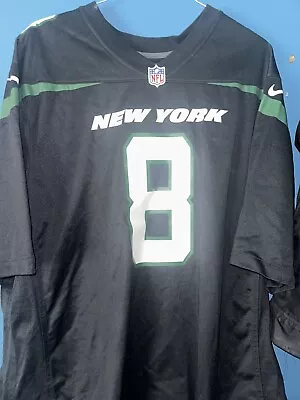 Aaron Rodgers New York Jets Black Jersey NFLShop Official 3XL • $26