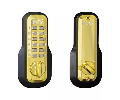 Lockey M210 BB Keyless Digital Deadbolt Door Lock Mechanical Code Keypad M210EZ • $119.31