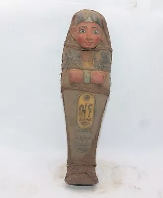 RARE ANCIENT EGYPTIAN ANTIQUE MUMMIFIED Tomb Ushabti Servant Stone Statue (BS) • $99