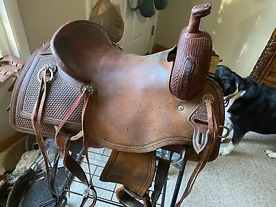 DC Western Ranch Cutter Saddle • $2000