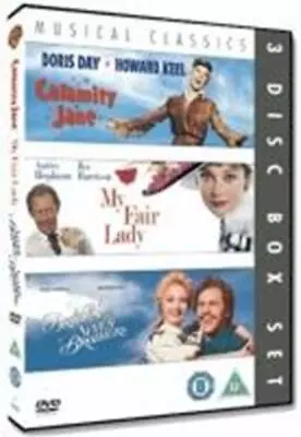 Musical Classics: Calamity Jane/Seven Brides For Seven Brothers/My Fair Lady DVD • £5.66