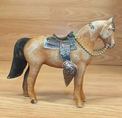 $55.08 • Buy Vintage Metal Brass Color Carnival Fair Prize Collectible Horse Figurine *READ*
