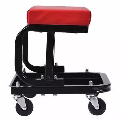 Auto Mechanics Work U Rolling Repair Chair Garage Shop Roller Seat Storage Tools • $35.61