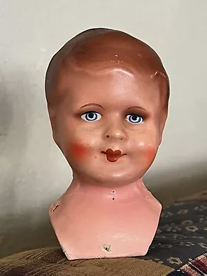 Early Composition? Celluloid? Doll Head American? German?   Re Painted? Mystery • $5