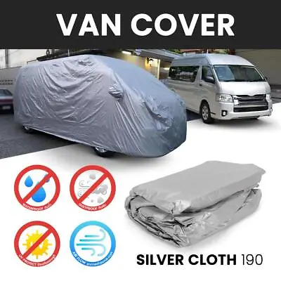 Car Van Cover Sun Rain Dust Waterproof For Toyota Hiace Commuter Van 12-19 • $66.93