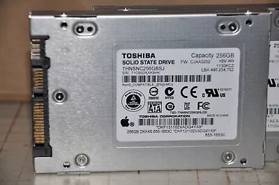 Apple Label OEM Macbook Pro Mac Mini 2.5 256GB SATA SSD Drive Option-OS X 10.xx • $47.50