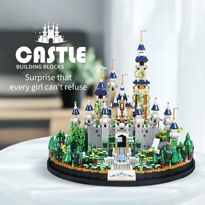 363600PCS Creative City Fairy Tale Princess Castle Building Blocks Micro • £37.99