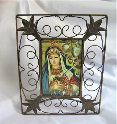 Maria Dolorosa Del Monte Calvario Sorrowful Mary Of Mt Calvary Framed Image • $14.50