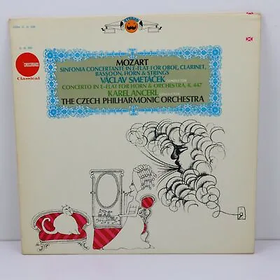 Mozart Concerto E-Flat K.447 Sinfonia E-Flat Smetacek And Ancerl 22 16 0036 • $10.50