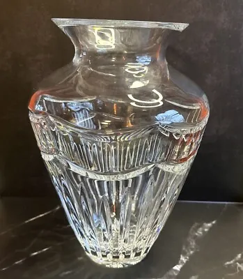 VTG Waterford Irish Crystal Pompeii Vase 10  Classic Flowers • $89