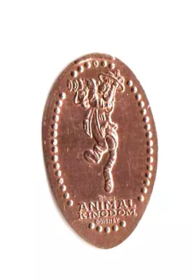 Elongated Penny  Disney Animal Kingdom  Tigger Lake Buena Vista FL COPPER • $2