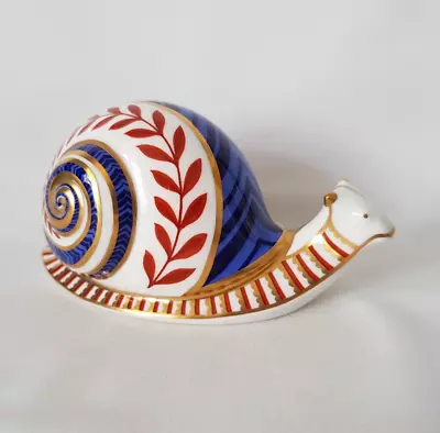 £30 • Buy Royal Crown Derby English Bone China Snail Paperweight