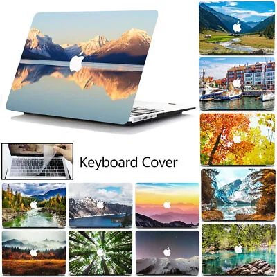 £23.99 • Buy Natural Scenery Case +Keyboard Cover For Macbook M2 Air 13 12 11 Pro 14 15 16 In