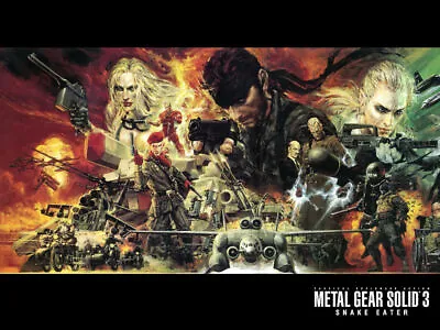 152897 Metal Gear Solid 4 Game Art Wall Print Poster • $13.95