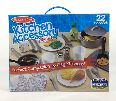 Melissa & Doug Kitchen Accessory Playset 22 Pieces • $26.25