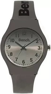 Bench Mens Watch With Grey Dial And Grey Silicone Strap BEG004E • £20.44